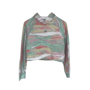 Adidas Originals Crop Hoodie Women's Size XS Multicolour